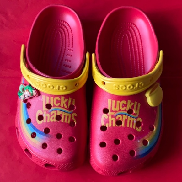 🍀🌈🍀 CROCS  LUCKY CHARMS X CROCS PACK 🍀🌈🍀 NWT 🍀🌈🍀 - Picture 8 of 16